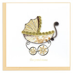 Kalyn Baby Carriage Quilling Card, Vietnam