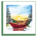 Kalyn River Canoes Quilling Card, Vietnam