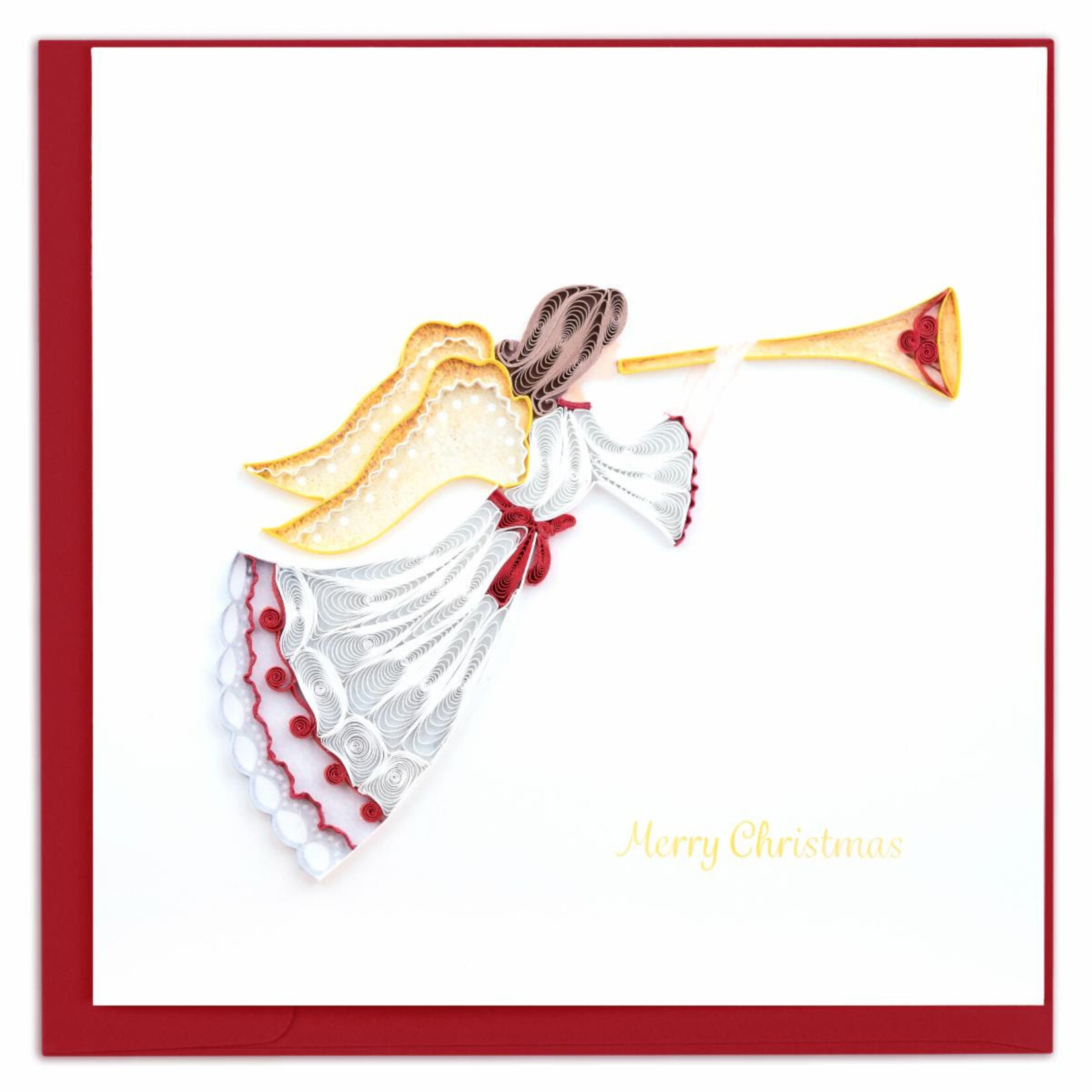 Kalyn Christmas Angel Quilling Card, Vietnam