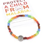 Swahili African Modern Protect a Child from Malaria Relate Cause Bracelet, South Africa