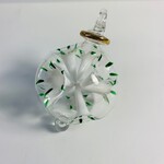 Dandarah Blown Glass Small Ornament - Blossom Green, Egypt