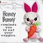 Kamibashi Honey Bunny with Carrot Keychain, Thailand