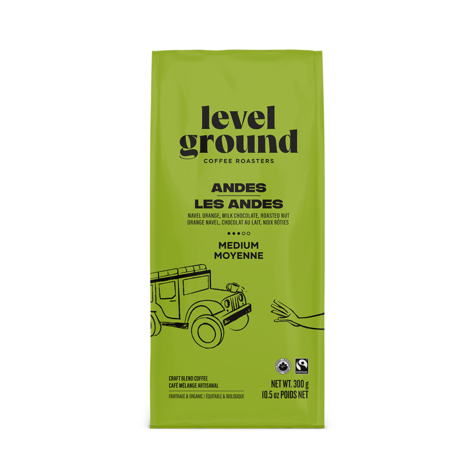 Level Ground Coffee - Level Ground Andes Mountain Bean