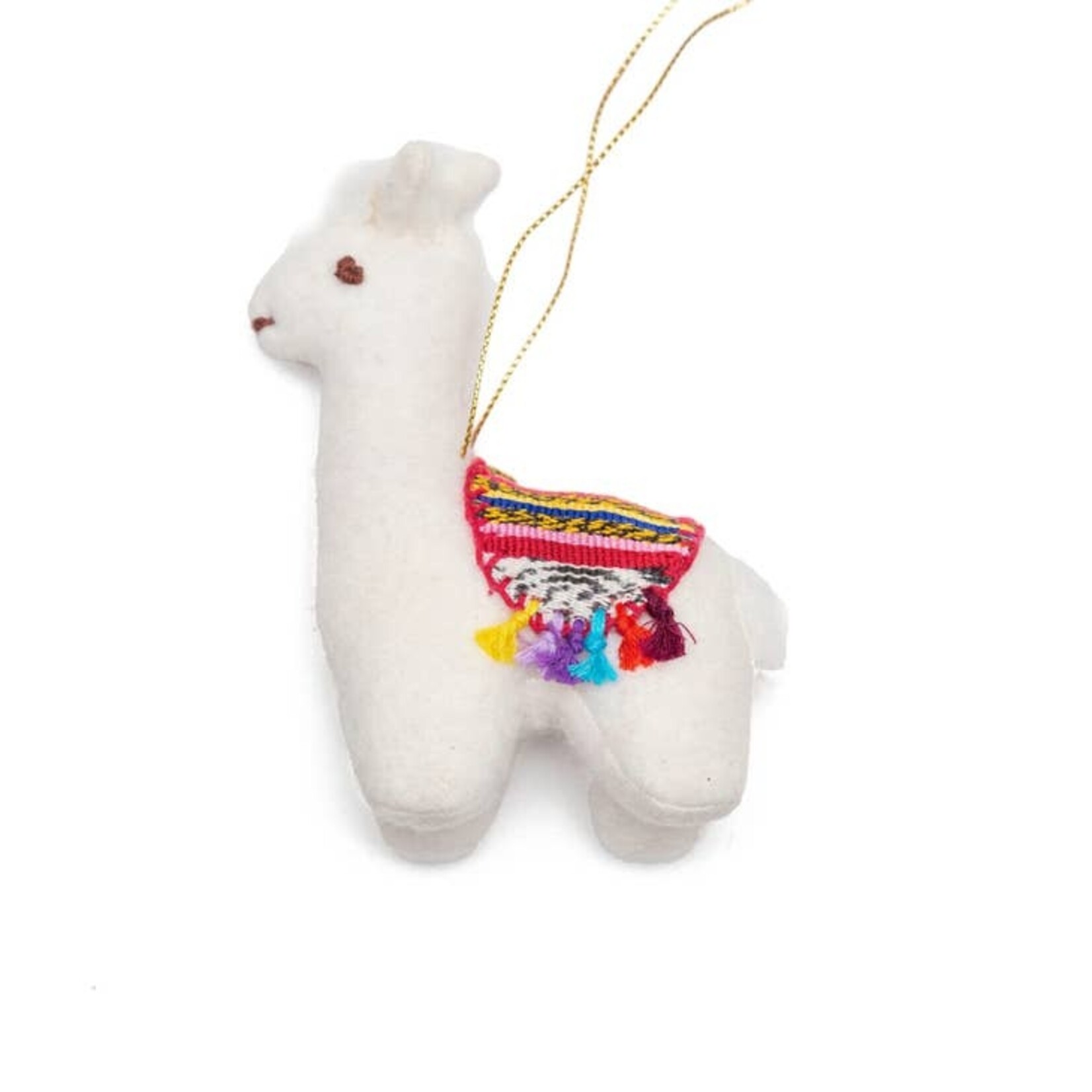 Upavim Crafts Felt Llama Ornament, Guatemala