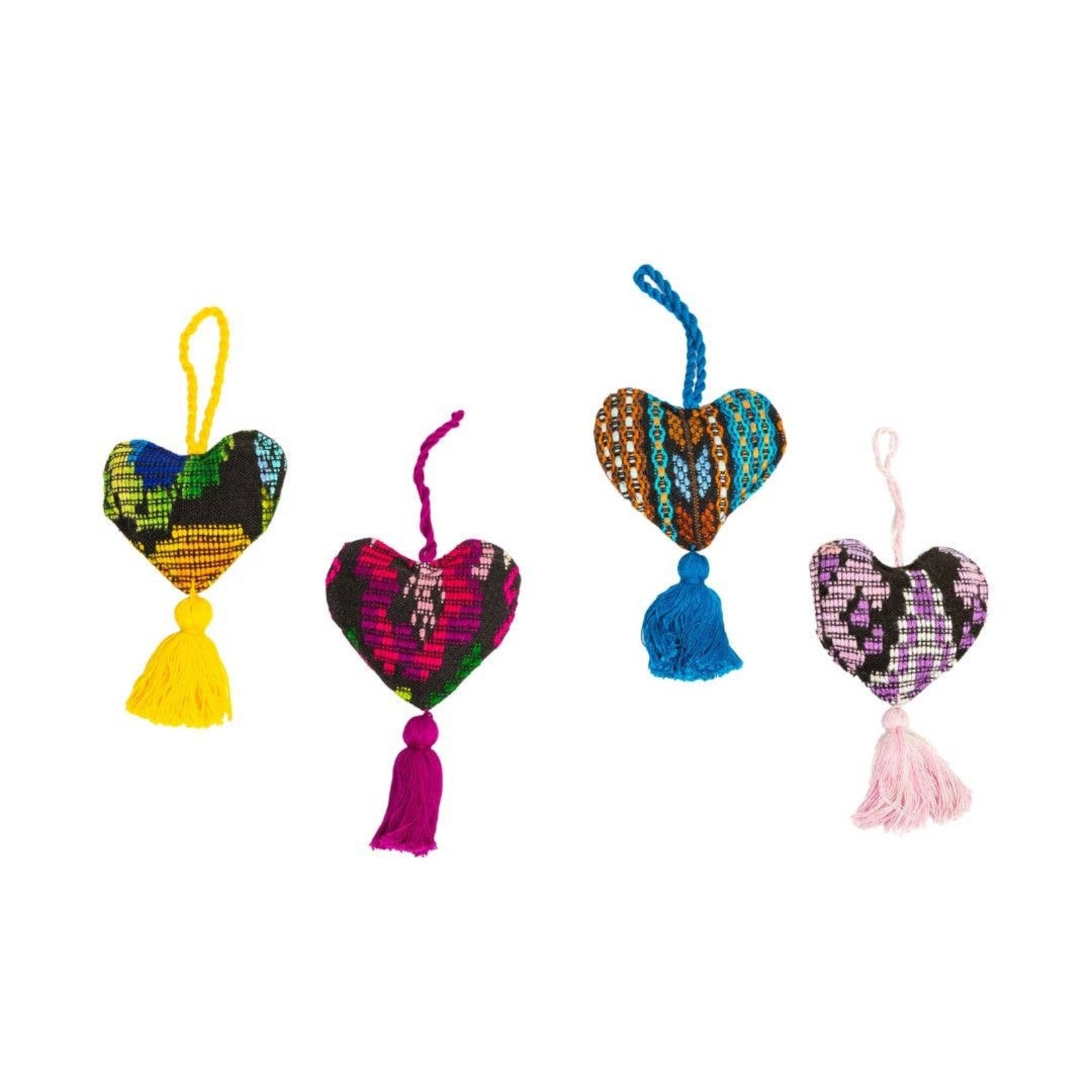 Upavim Crafts Guatemalan Heart Ornament