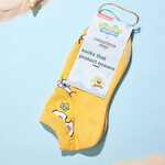 Conscious Step Conscious Step Socks Spongebob Socks that Protect Oceans, Yellow, Medium