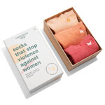Conscious Step Cause Box - Sock that Stop Violence Against Women