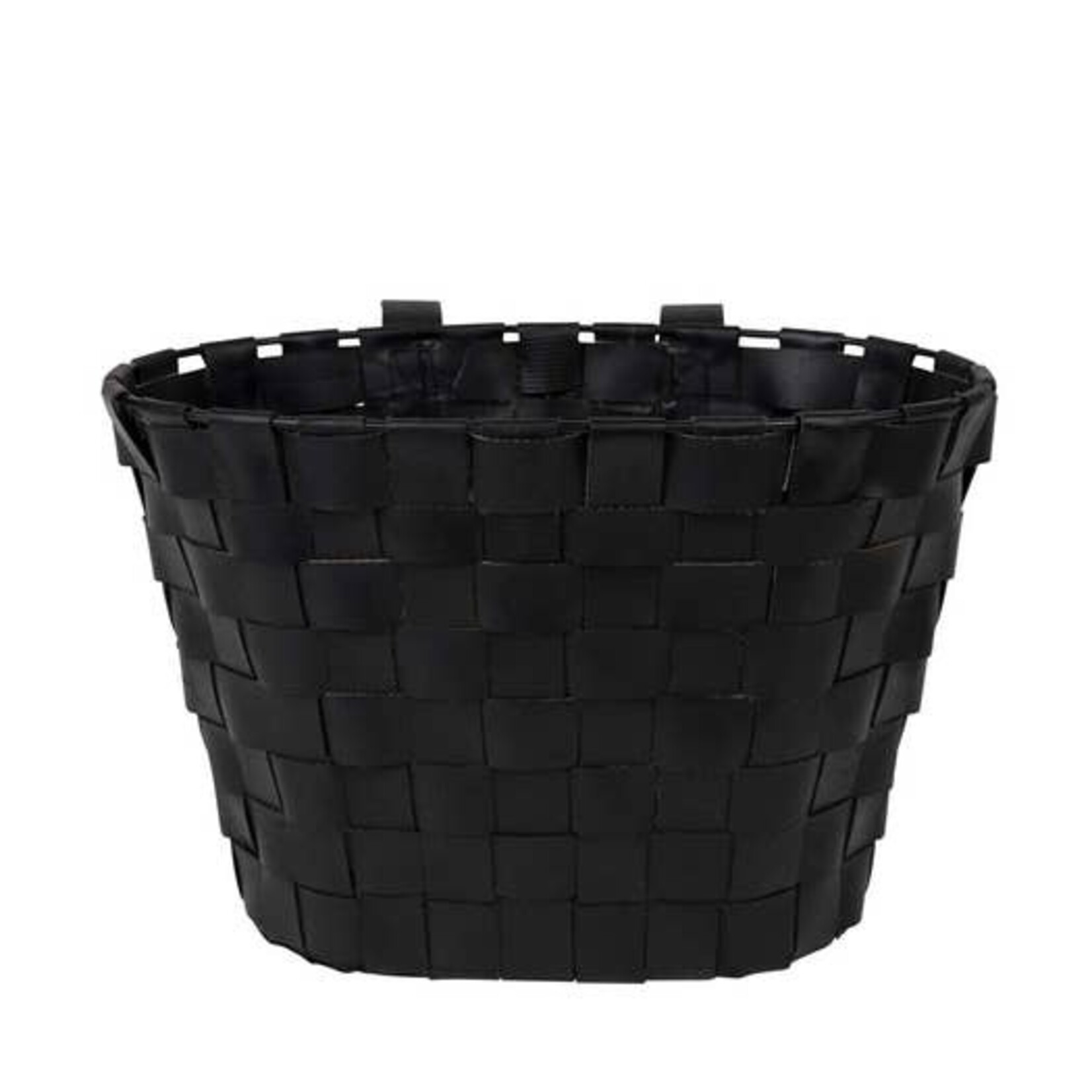 Ten Thousand Villages USA Black is the New Green Bike Basket, India
