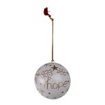 Ten Thousand Villages USA Paper Mache Hope Ball Ornament