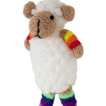 Ten Thousand Villages USA Rainbow Sheep Ornament