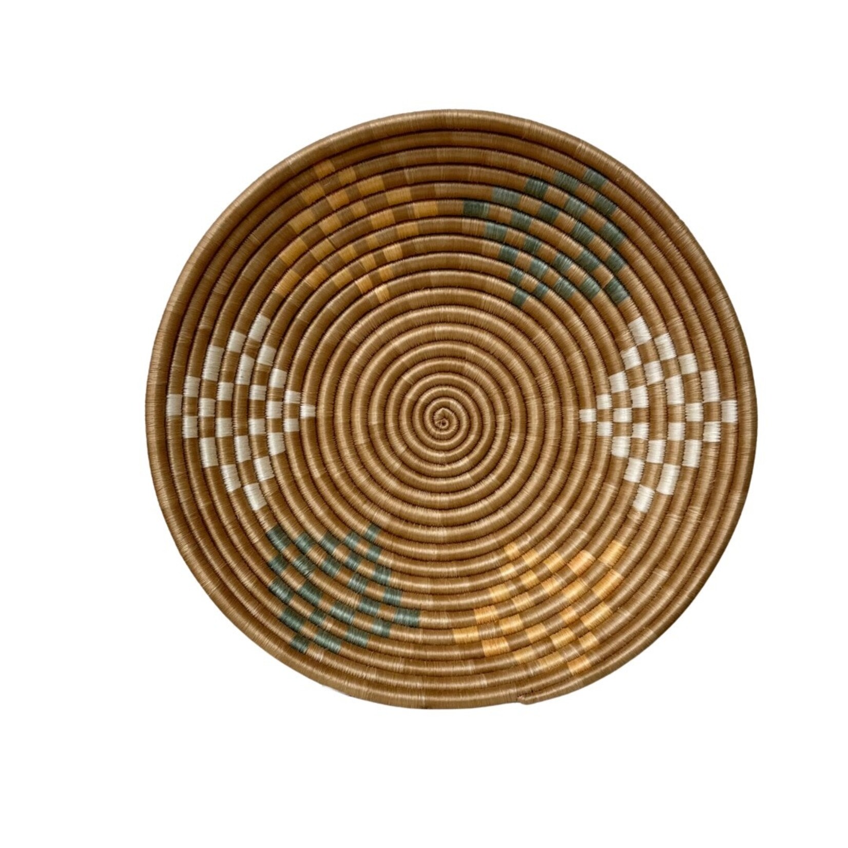 Azizi Life/SOKO Home Bariku Basket Colours of Spring 12", Rwanda