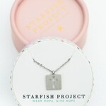The Starfish Project Axis Silver Cross Necklace, China