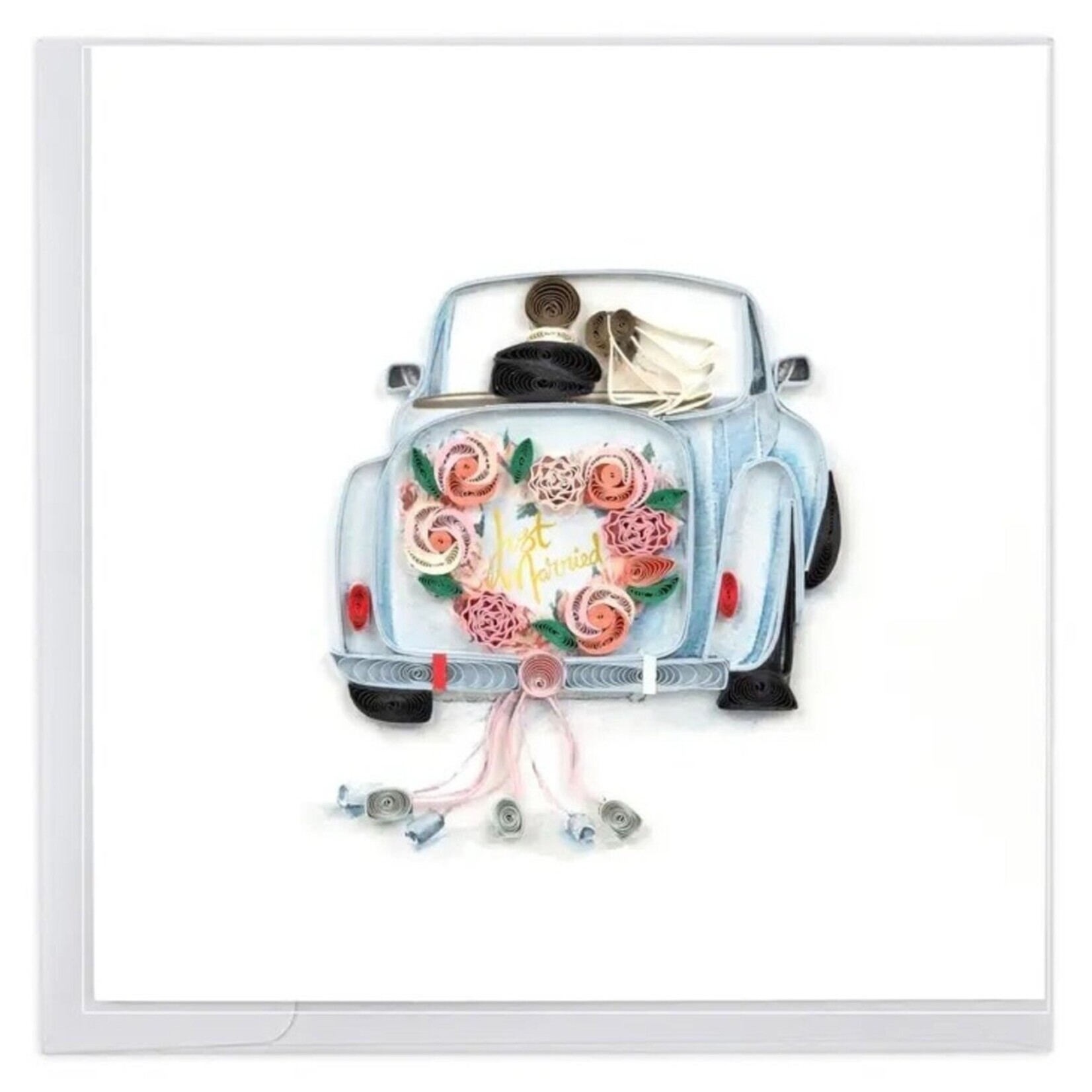Kalyn Just Married Car Quilling Card, Vietnam