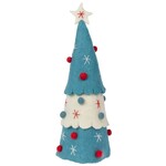 Global Crafts Turquoise Christmas Tree Topper Small, Nepal