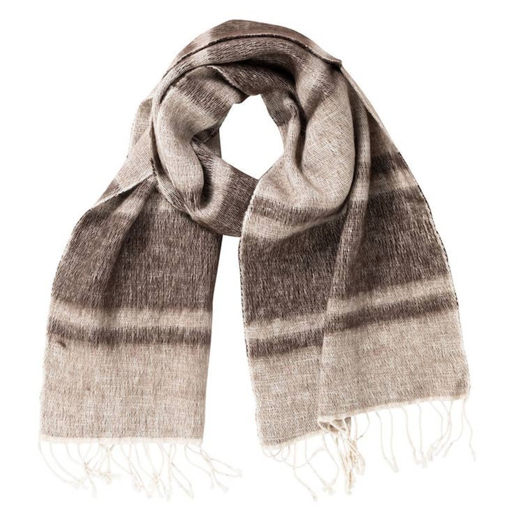 Ten Thousand Villages USA Whisper Stripe Scarf , India