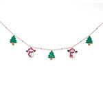 Upavim Crafts Snowman and Christmas Tree Garland