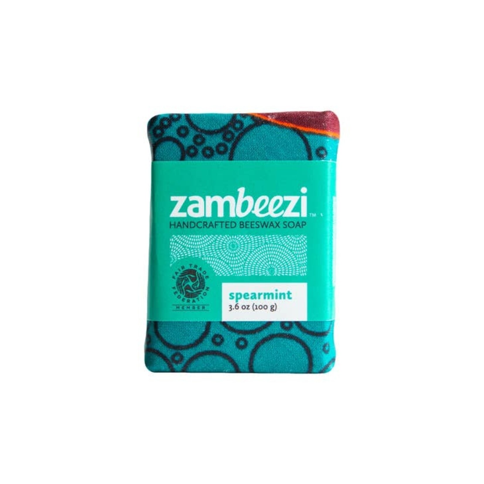 Ten Thousand Villages USA Zambeezi Spearmint Soap Bar, Zambia