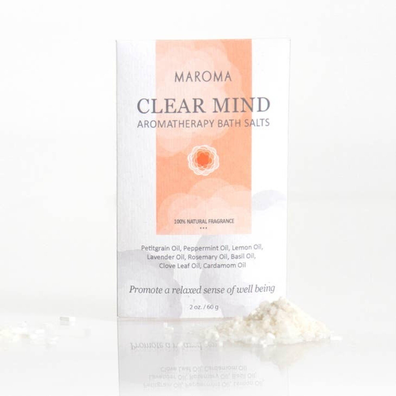 Ten Thousand Villages USA Aromatherapy Bath Salts Clear Mind, India