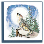 Kalyn Howling Wolf Quilling Card, Vietnam
