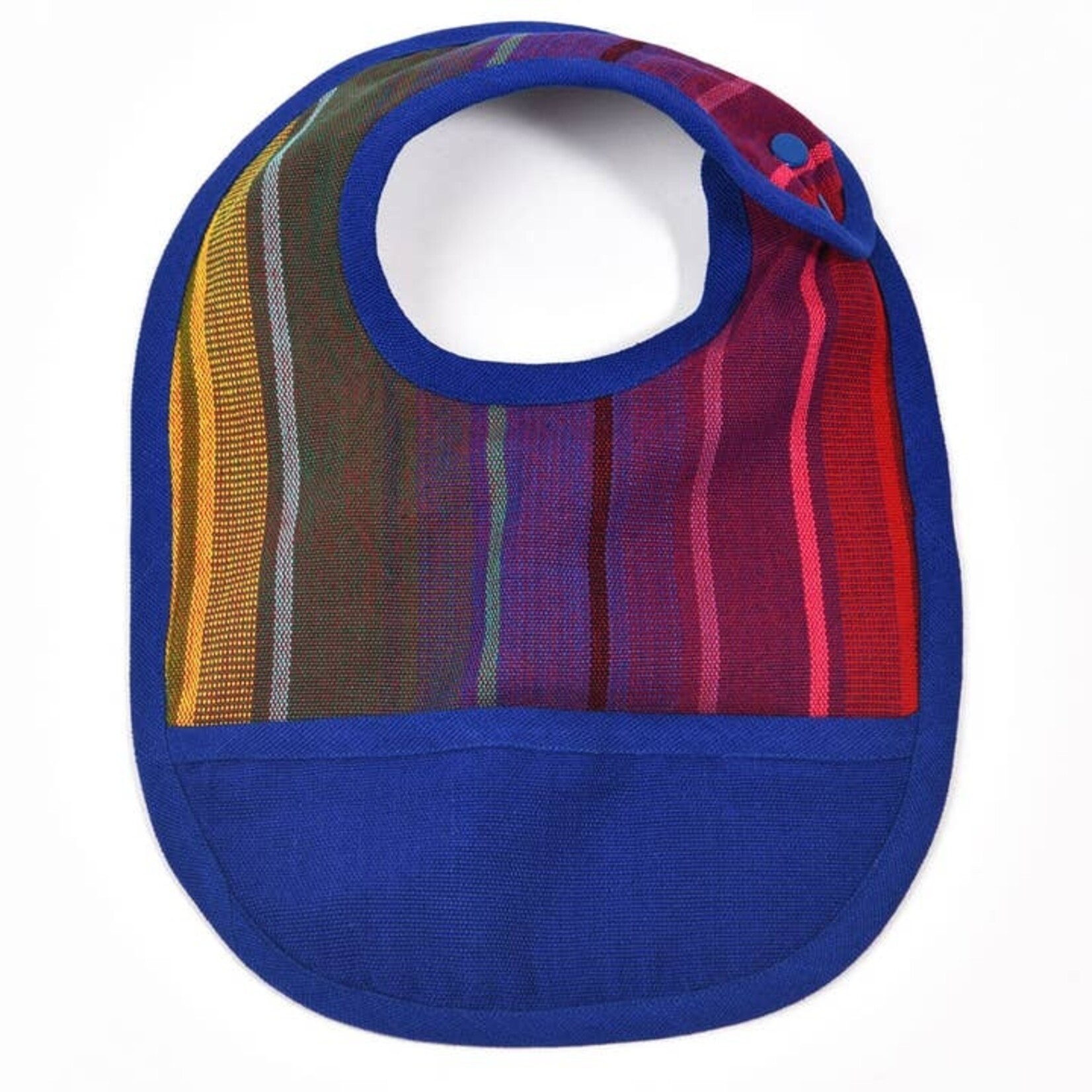 Mayaman Weavers Hand Woven Baby Bib with Pocket, Guatemala