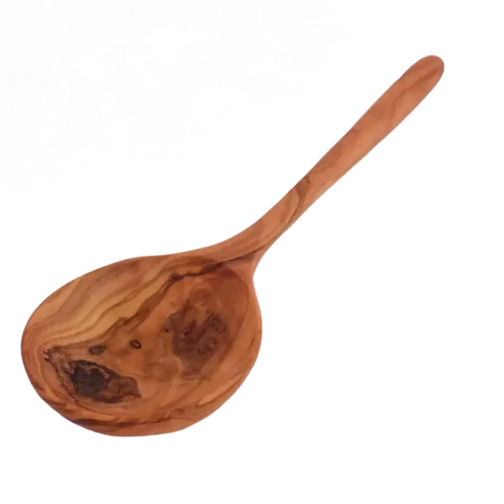 Sobremesa Deep Olive Wood Serving Spoon, Tunisia