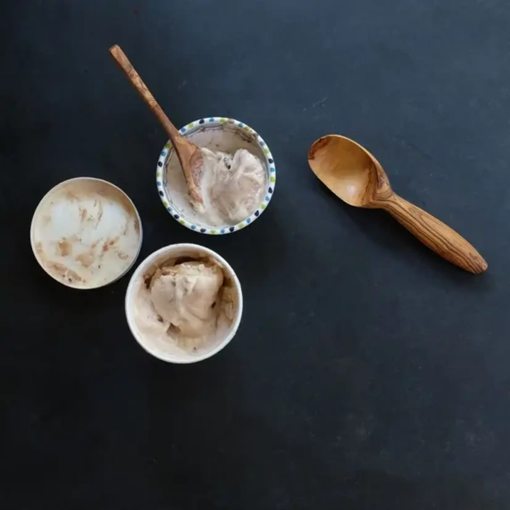 Sobremesa Olive Wood Ice Cream Scoop, Tunisia