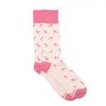 Conscious Step Conscious Step Socks that Protect Flamingos, Pink, Medium