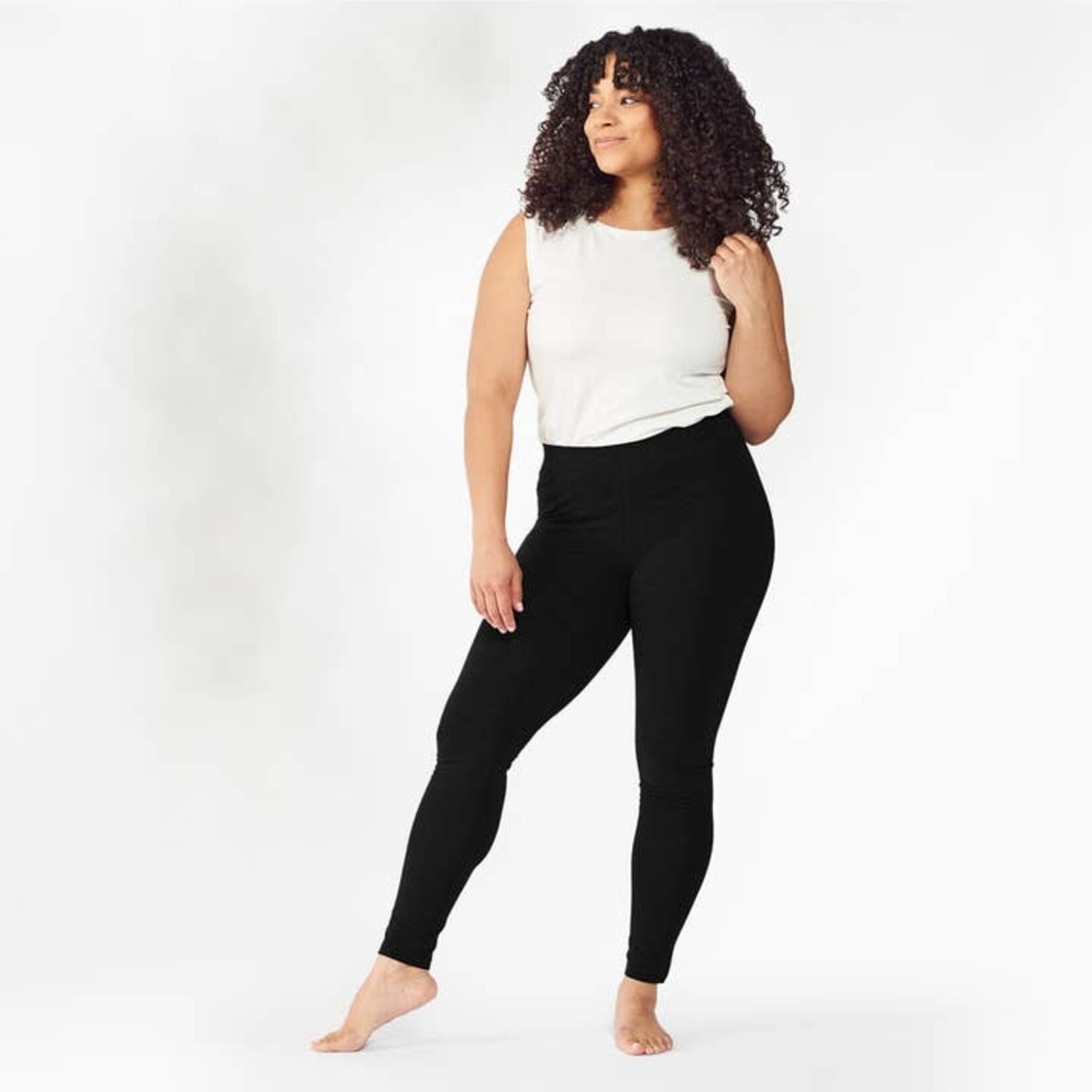 Maggie's Organics Leggings Black Medium, India