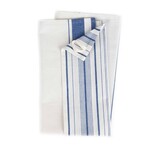 Ten Thousand Villages USA Multi-Striped Blue White Tea Towel, India