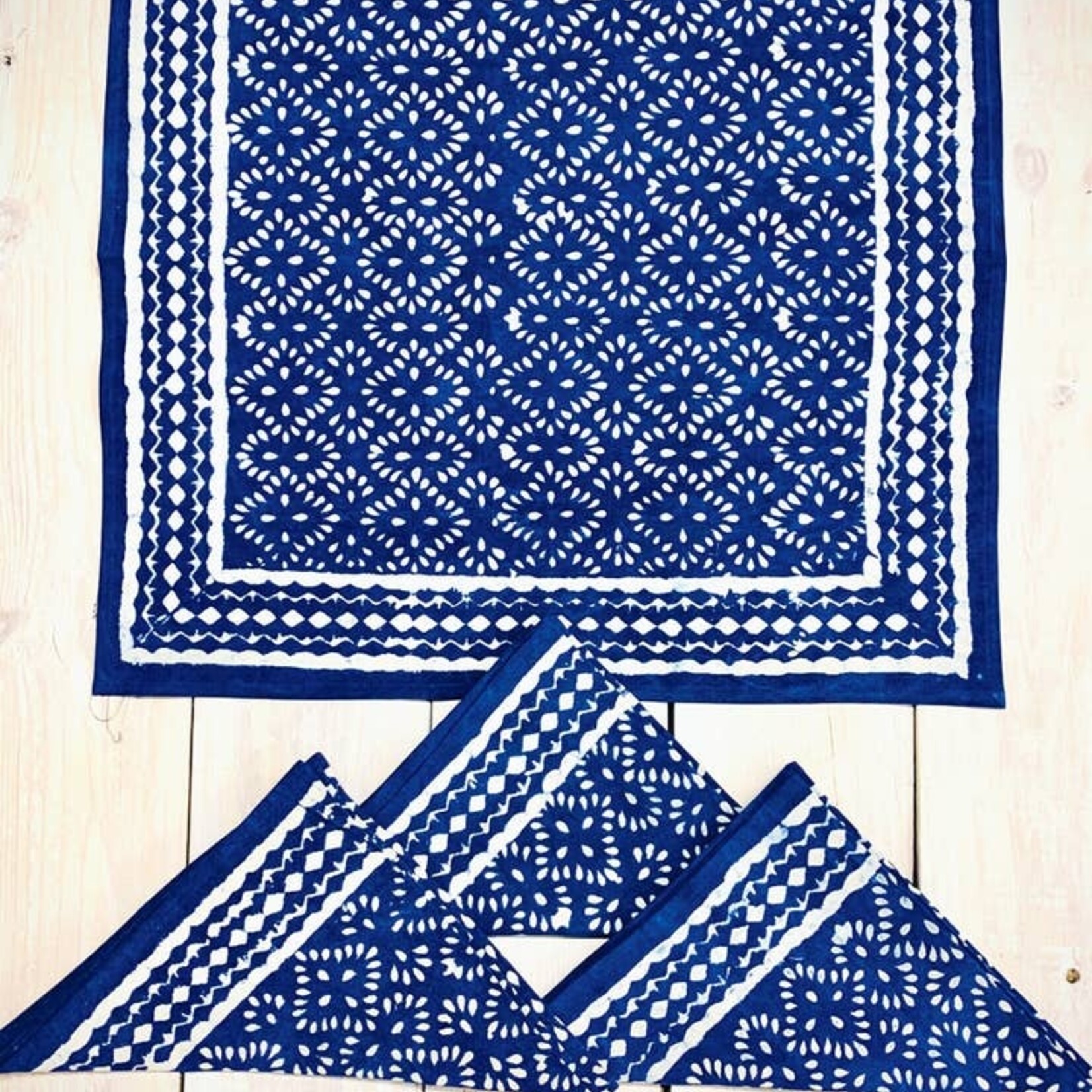 Sevya Handmade Indigo Napkin, India