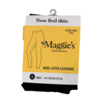 Maggie's Organics Leggings Black Large, India