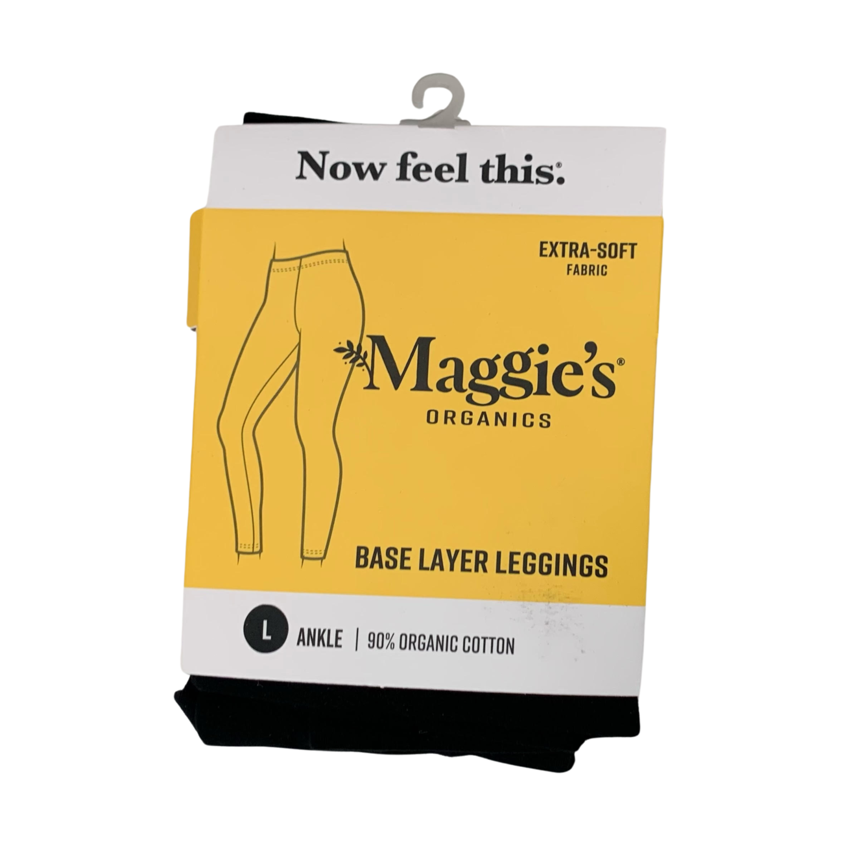 Maggie's Organics Leggings Black Large, India