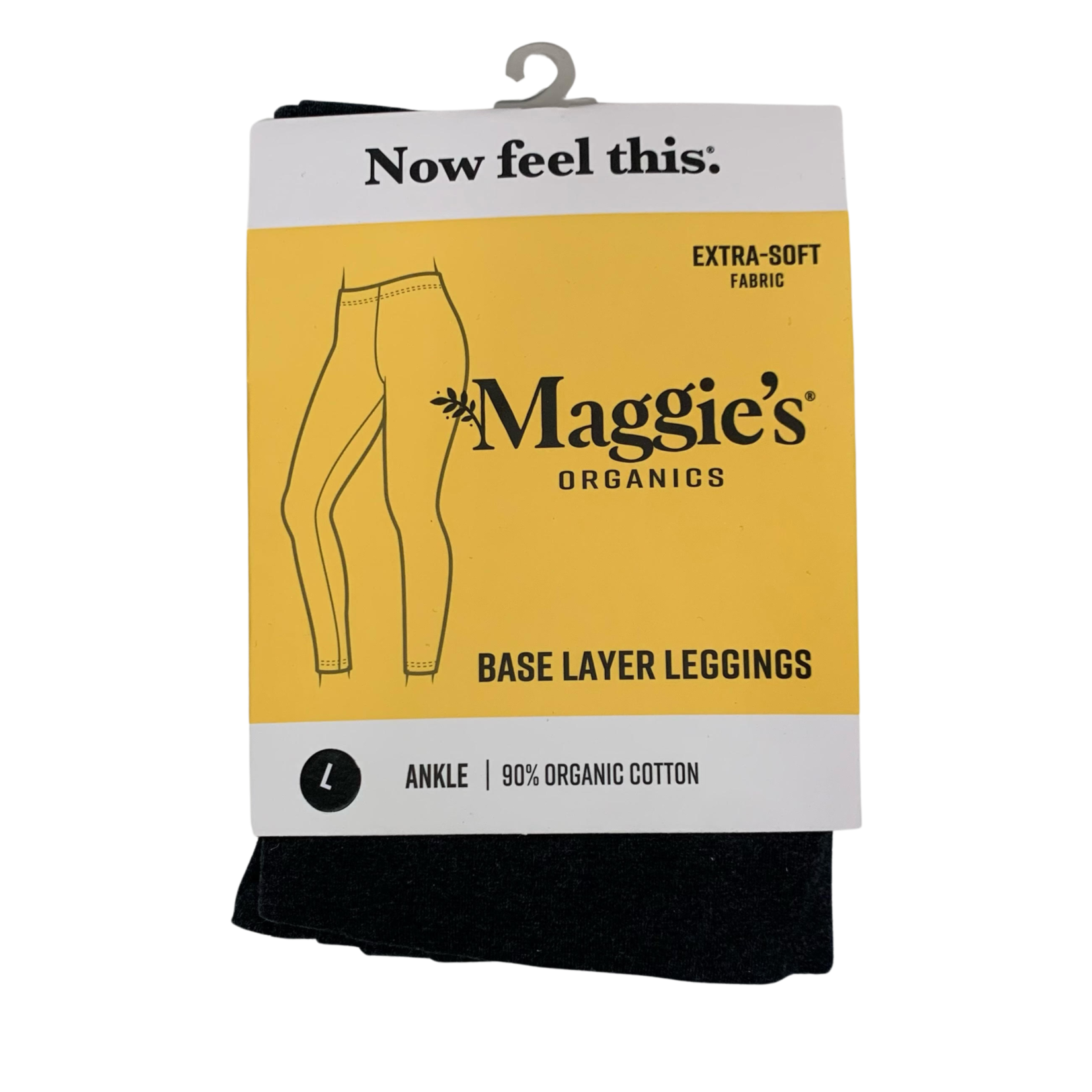 Maggie's Organics Leggings Heather Grey Large, India