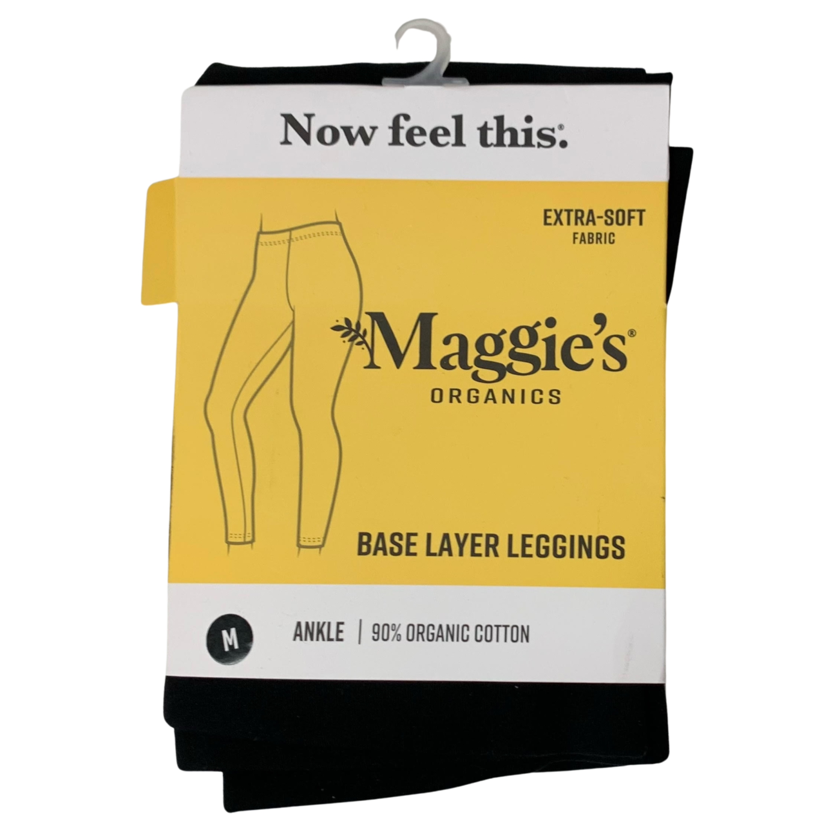 Maggie's Organics Leggings Black Medium, India