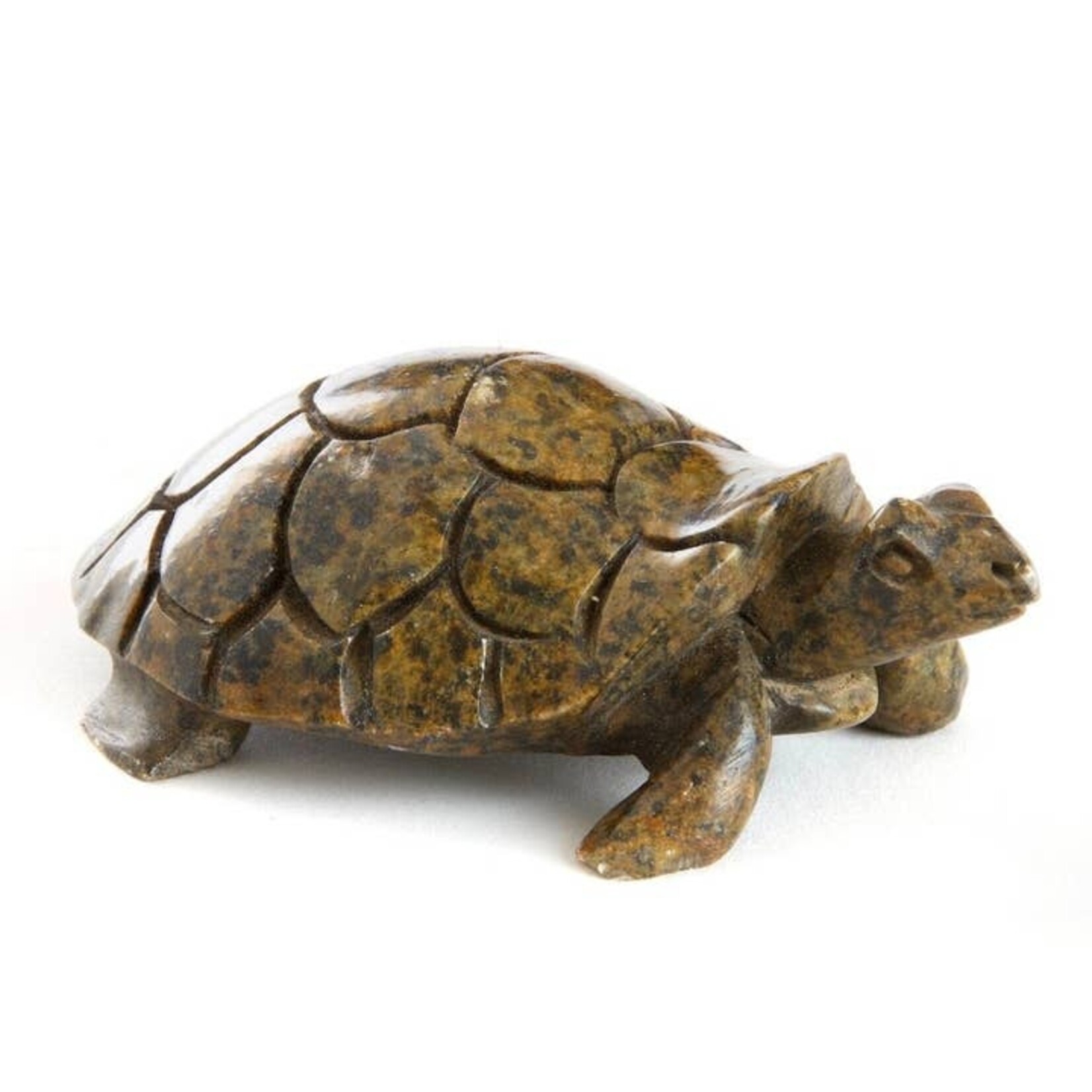 Swahili African Modern Stone Turtle Sculpture, Zimbabwe