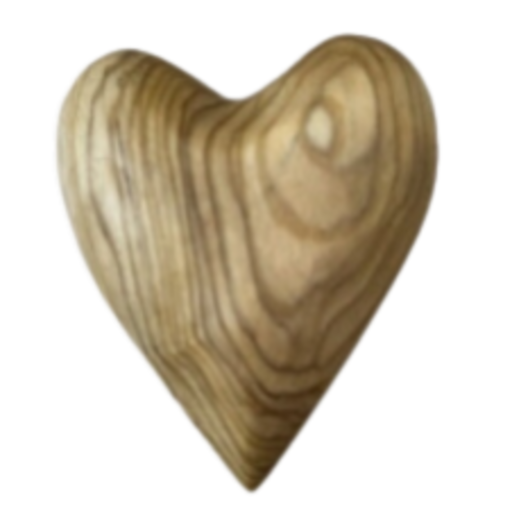 Mondo Olive Wood Heart Small, Palestine