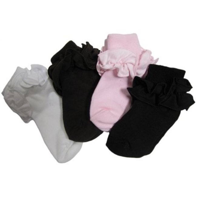 Jefferies Socks Misty Ruffle Lace