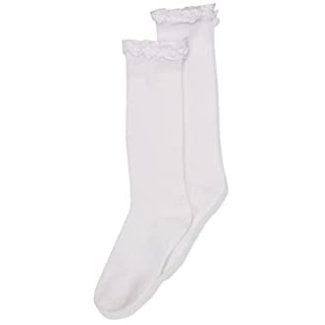 Jefferies Jefferies Socks Ruffle Knee High