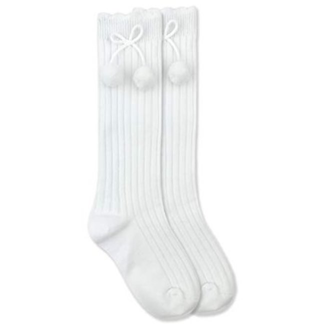 Jefferies Socks Pom Pom Knee High
