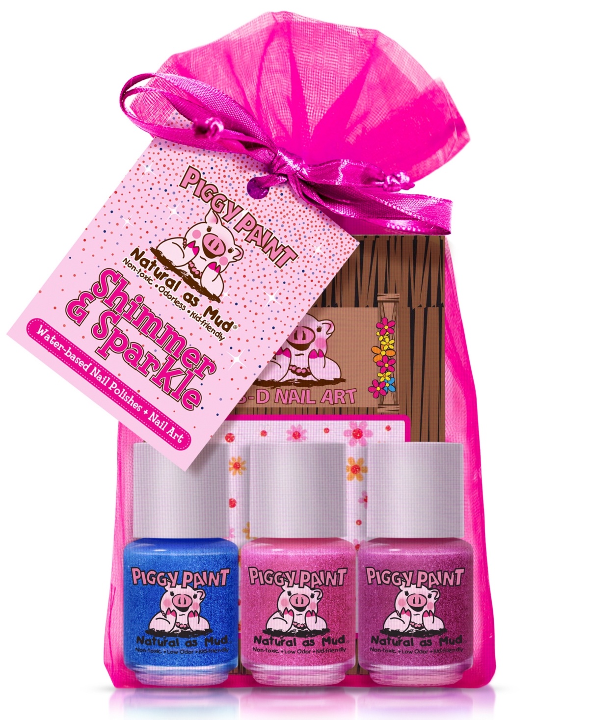 Piggy Paint Shimmer & Sparkle Gift Set Tootsies Children Shoes