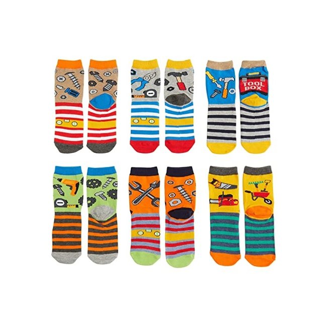 Jefferies Socks Tools 6 pk