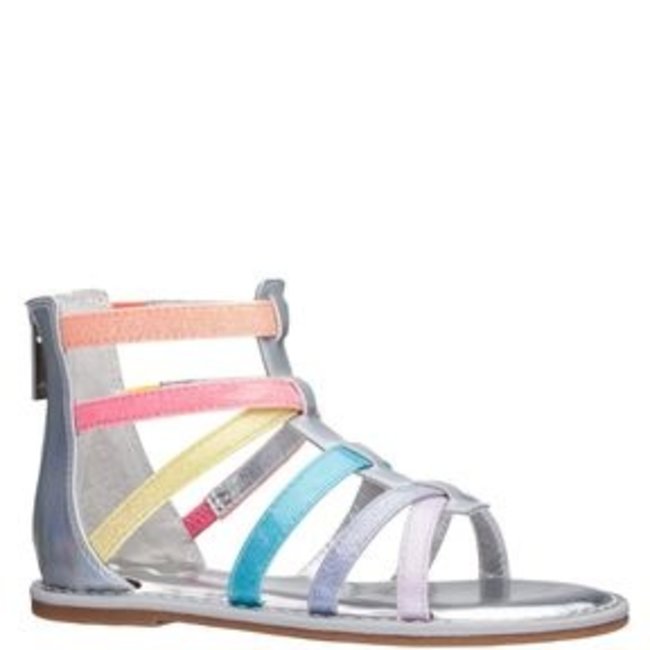 Nina Krisalyn Rainbow Glitter Sandal