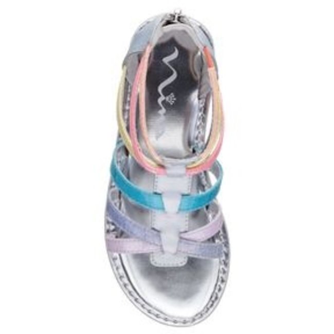 Nina Krisalyn Rainbow Glitter Sandal