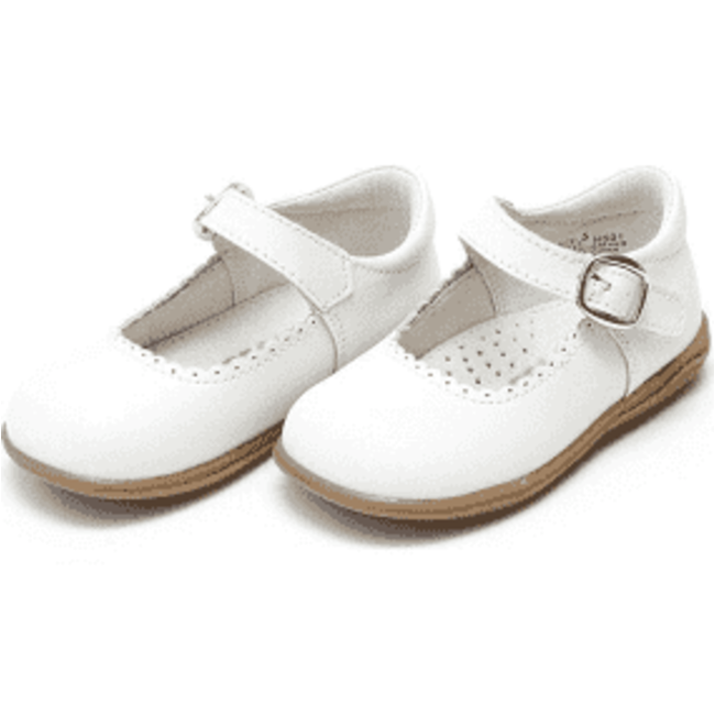 L' Amour Chloe Scalloped Mary Jane