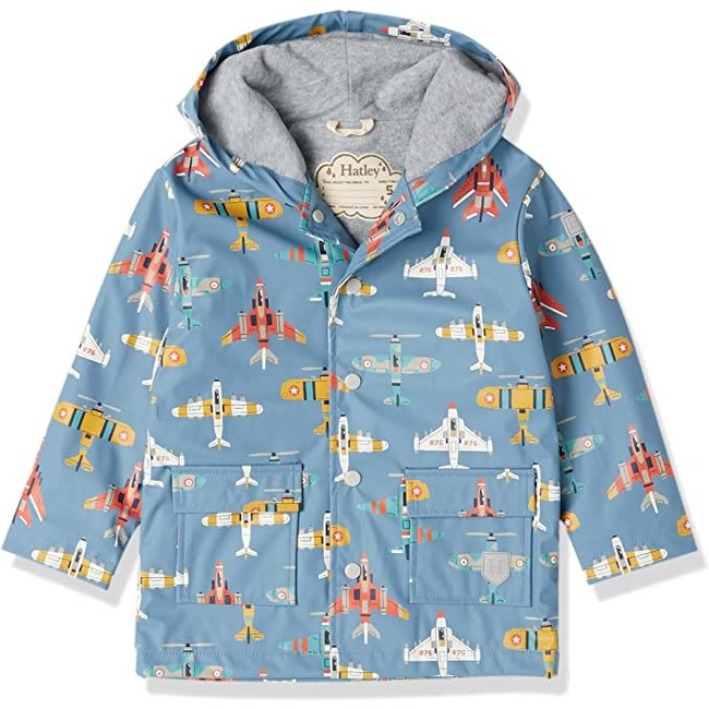 Hatley Flying Aircrafts Raincoat