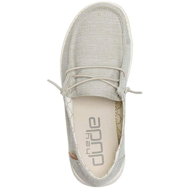 Hey Dude Wendy Youth Linen Beige