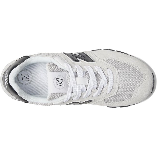 NB 574 Grey & Black Lace