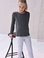 Area Code 407 Charcoal Grey Athletic Top
