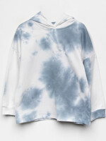 Hayden Girls Blue Tie-Dye Hoodie