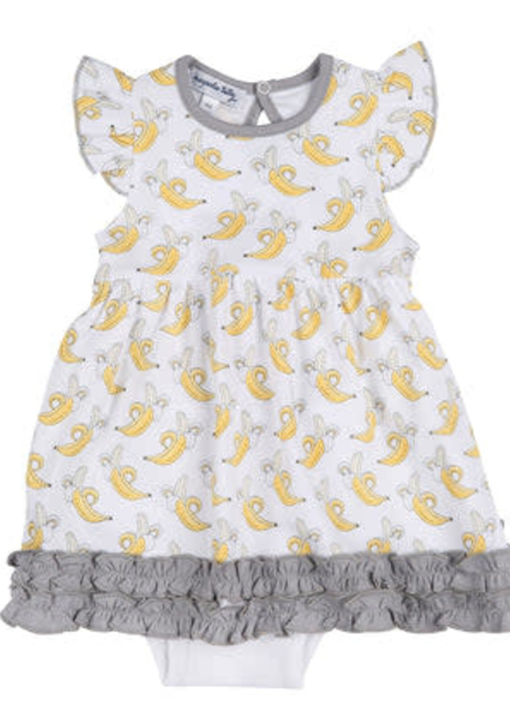 Magnolia Baby Bananas Printed Flutter Dress Set